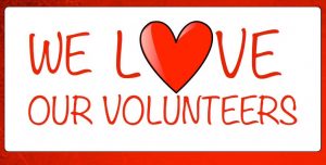 We Love Our Volunteers! 
